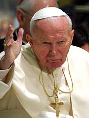 Pope John Paul II Hospitalized with Flu