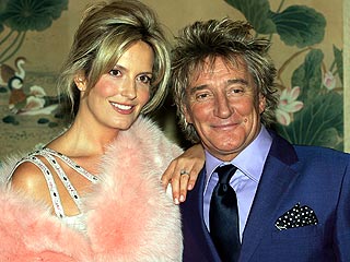 Rod Stewart, Penny Lancaster Expecting a Baby