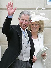 Charles & Camilla Wed Amid Cheers