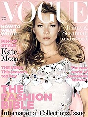 Kate Moss Appears Back in Fashion