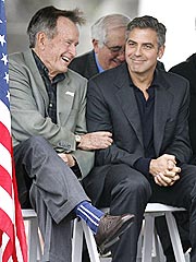 Georges Bush & Clooney Join to Rebuild Hospital