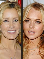 Felicity Huffman Calls Lindsay Lohan 'Brilliant'