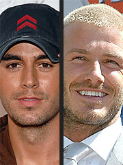 Enrique Iglesias Joins Beckham's Fan Roster