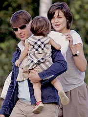 Tom Cruise & Katie Holmes Go Yachting on the Mediterranean