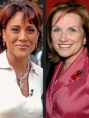 Robin Roberts Comforted by Elizabeth Edwards