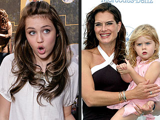 Brooke Shields's Daughter: Jealous of Hannah Montana