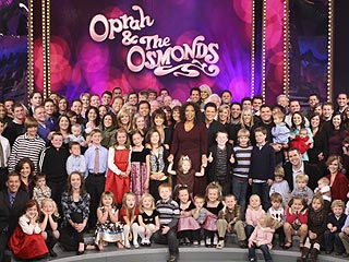 A Lotta Bit Osmond: 100 Join Oprah Onstage