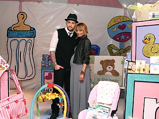 Nicole Richie, Joel Madden Shower 100 Moms with Baby Gifts
