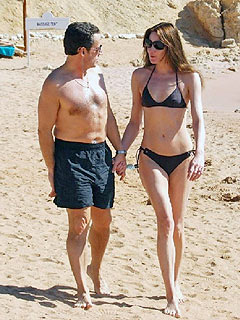 French President Calls His Relationship with Model 'Serious'