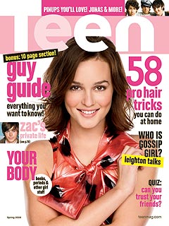 Leighton Meester Lets the ‘Gossip’ Roll Off Her