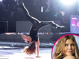 Fergie: Still Not Pregnant – and Cartwheels Prove It