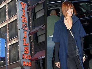 Ashlee Simpson: Eating for Two in New York