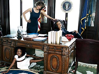 Tyra Channels Michelle Obama In Bazaar Photo Spread
