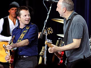 Michael J. Fox Rocks Out with The Who