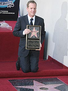 PHOTO: Kiefer Sutherland Gets a Hollywood Star