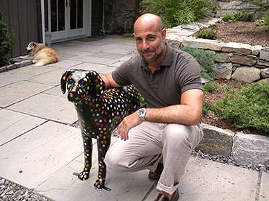 Stars Paint Life-Size Pooches for Charity
