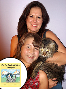 Earless Kitten Inspires Children's Book