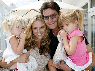 Charlie Sheen's Daughters Unharmed in Car Wreck