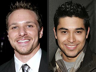 Wilmer Valderrama & Drew Lachey Sign For Big Race