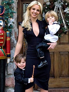 Check Out Britney's New Year's Eve with Her Boys