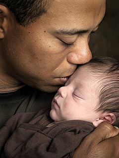 First Photos of Tiger Woods's Son!