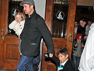 The Jolie-Pitts Take in a Broadway Show