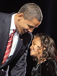 Obama Recalls Sasha's Fight For Life