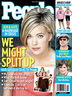 Kate Gosselin Admits to Struggling with Her Marriage