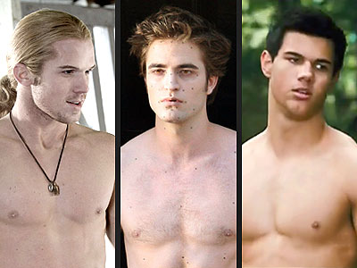 Which Twilight Hunk Has the Best Chest?