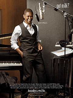 Usher's Got Milk – and a New Album