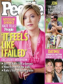 Kate Gosselin: 'It Feels Like I Failed'