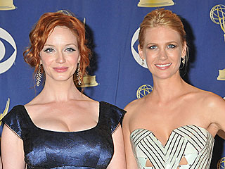 January Jones Hopes Christina Hendricks Doesn't Lose Her Curves