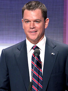 Matt Damon Has Clean Water on the Brain