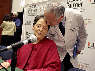 Woman Regains Sight with Tooth-to-Eyeball Surgery