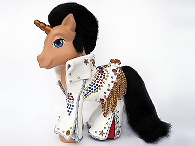 PHOTOS: My Little Pony Dolls That Look Like Elvis!