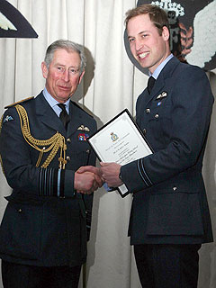 Prince William Gets His Wings