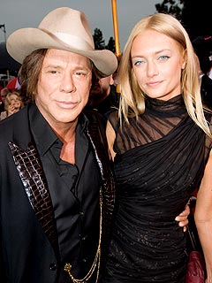 Mickey Rourke Calls His Girlfriend a 'Gift From Heaven'