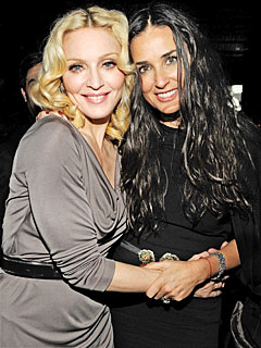 Inside Madonna & Demi Moore's Oscar Party