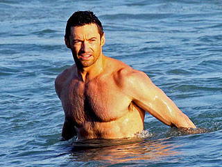 Hugh Jackman's Ideal Date Night: Skinny-Dipping