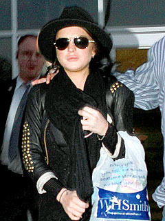 Lindsay Lohan Takes Shopping Break During Rehab