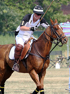 PHOTO: Prince Harry Thrown from Horse During Polo Match