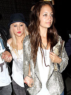 Christina Aguilera and Nicole Richie's Moms' Night Out