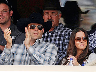 Vince Vaughn Takes Pregnant Wife to the Rodeo