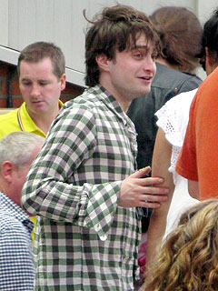 Daniel Radcliffe Celebrates 21st in Russia