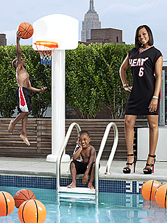 LeBron James's Girlfriend Not Thrilled with Move to Miami