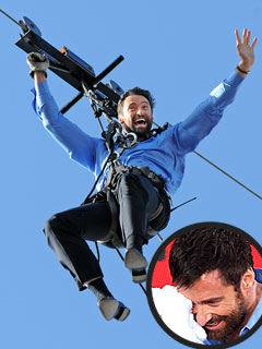 Hugh Jackman Injured on Oprah