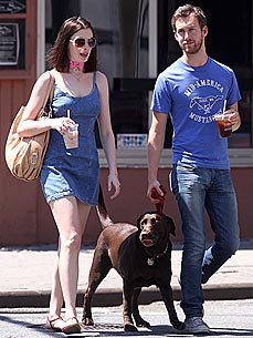 Anne Hathaway and Beau Hint at Adopting ... A Dog!