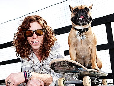 Shaun White's Dog Wants to Be an Athlete Like His Daddy