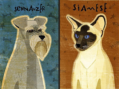 Etsy Fave! Pet Portraits Turn Your Mutt into a Mona Lisa
