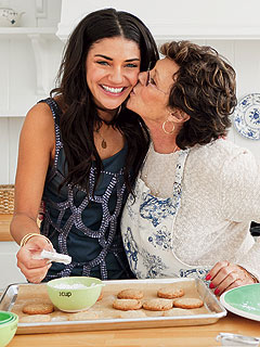 Jessica Szohr Bakes with Grandma